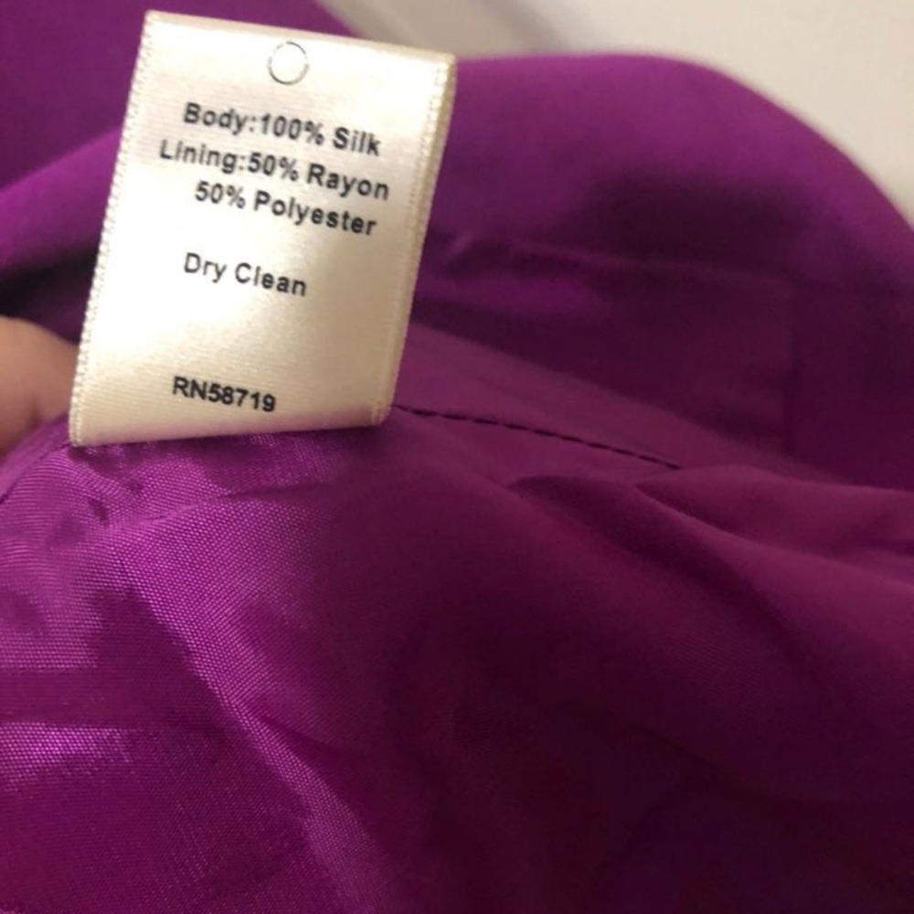 Truth and Pride Purple Blazer - Picture 7 of 9
